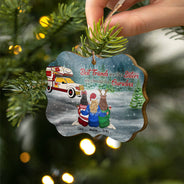 Bestie Camping Choose For Ourselves - Personalized Custom Wooden Ornament