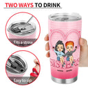 Sister Sibling Pick U Up After I Finish Laughing - Gift For Sibling - Personalized Custom Tumbler