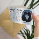 Custom Photo Couple It's You And Me Day - Gift For Couples - Personalized Aluminum Wallet Card