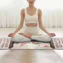 Mostly Peace, Love And Light - Gift For Yoga Lovers - Personalized Yoga Towel