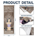 All I Need - Yoga Gift For Dog Mom - Personalized Yoga Towel