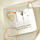 Happy,Gifts For Colleagues,Gift For Bestie - Friendships May Start At The Workplace Colleagues - Personalized Ring Dish
