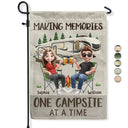 Making Memories One Campsite At A Time - Personalized Flag
