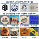 Family, Funny - Mama Papa Saurus - Personalized Grilling Branding Stamp
