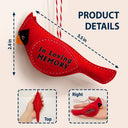 Family, Memorial, Love, Christmas - Memorial Cardinal Angels Appear I'm Always With You - Personalized Wool Felt Ornament