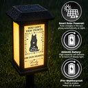 Christmas,Sympathetic,Dog Lovers,Pet Lovers,Memorial,Vector - Memorial Dog Forever In My Heart - Personalized Solar Garden Light
