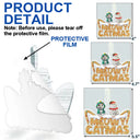 Funny,Cat Lovers - Meowy Catmas - Personalized Custom Shaped Acrylic Ornament
