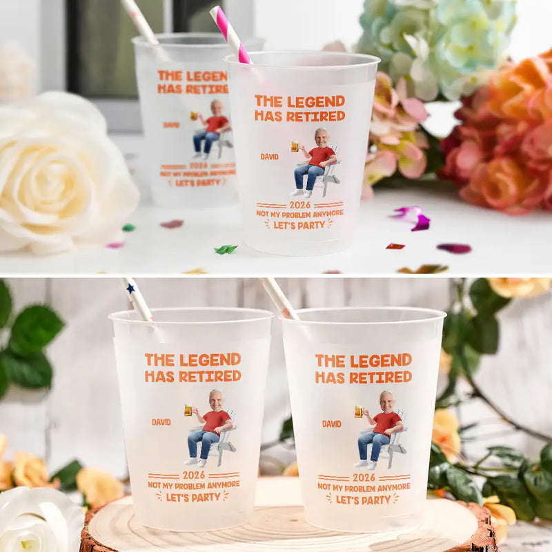 Retirement,Gift For Yourself,Gift For Women,Gift For Men,Gifts For Colleagues,Non-Eng,Photo,Vector,Humorous - The Legend Has Retired Not My Problem Anymore