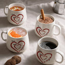 Gift For Mother,Gift For Grandma,Grandma - Grandkids,Happy,Icon,Grateful - Mom Grandma Sweethearts - Personalized Tapered Mug