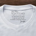 Gift For Mother,Gift For Father,Love - Mom I Hope You Wear This Tee And Consider It A Big Hug - Personalized T Shirt