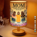 Love,Gift For Mother,Gift For Wife,Gift For Women,Mom - Daughters (Adult),Mom - Children - Mom We Hope Every Time You Light This Up - Personalized Fabric Lamp