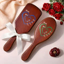 Mom's Grandma's Sweethearts - Personalized Wooden Hair Brush