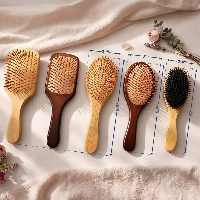 Mom's Grandma's Sweethearts - Personalized Wooden Hair Brush