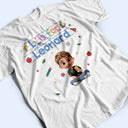 Gift For Kids,Back To School,Happy - Monogram Kid Is For - Personalized T Shirt
