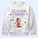Gift For Kids,Back To School,Happy - Monogram Kid Is For - Personalized T Shirt