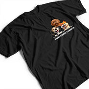 Dog Mom,Dog Dad,Dog Lovers - More Colors Dog Mom Dog Dad 3D Effect - Personalized T Shirt
