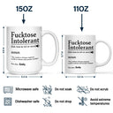 Gift For Bestie, Happy, Top Market, Gifts For Colleagues - Morning Intolerant Funny - Personalized Mug