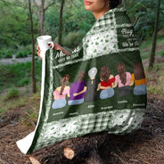 Gift For Women,Gift For Mother,Mom'Daughters (Adult),Gift For Daughter,Love - Mother Daughters Hug This Blanket - Personalized Fleece Blanket, Sherpa Blanket