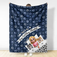 Gift For Yourself,Gift For Women,Gift For Men,Pet Mom,Pet Lovers,Pet Dad,Dog Lovers,Dog Mom,Dog Dad - My Dog Cuddling Blanket Corner - Personalized Fleece Blanket, Sherpa Blanket