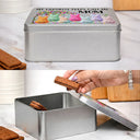 Funny,Gift For Mother,Gift For Grandma,Gift For Wife - My Favorite Peeps Call Me Grandma - Personalized Metal Biscuit Tin