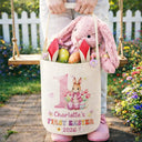 Easter,New baby,Dad - Sons,Gift For Son,Mom - Sons,Gift For Daughter,Dad - Daughters (Young),Mom - Daughters (Young),Gift For Kids,Gift For Grandkids,Happy - My First Easter - Personalized Bunny Ears Bucket Bag
