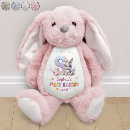 My First Easter Kid Monogram - Personalized Soft Toy Bunny