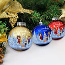 Gift For Grandparents,Parents,Christmas,Happy - My Grandkids Of Grandparents - Personalized Ball Ornament