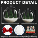 Christmas,Gift For Grandpa,Love,Gift For Mother - My Grandkids Our Kids - Personalized 3D Acrylic Ball Ornament