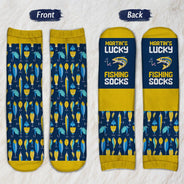 My Lucky Fishing Socks - Personalized Socks