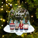 Every Time A Bell Rings - Family Memorial Gift, Christmas Gift - Personalized Custom Shaped Acrylic Ornament