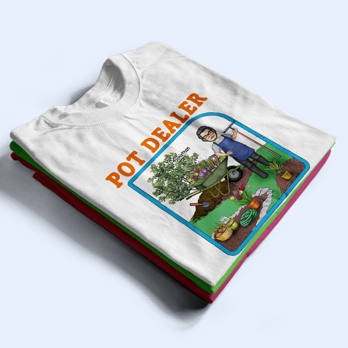 Pot Dealer - Gift For Gardening Lovers - Personalized T Shirt