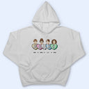 Mama's Sweet Candy Hearts - Birthday, Loving Gift For Mother, Mom, Grandma, Grandmother - Personalized T Shirt