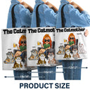 The Cat Mother - Birthday, Loving Gift For Cat Mom, Cat Lovers, Women - Personalized Zippered Canvas Bag