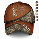 Hunting Dad Grandpa - Personalized Classic Cap