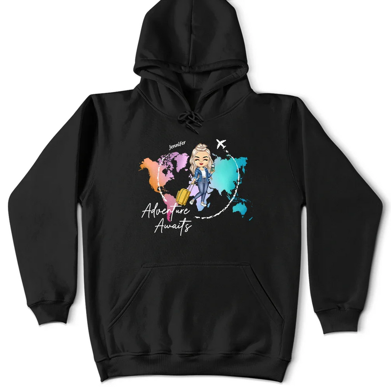 Adventure Awaits - Personalized T Shirt
