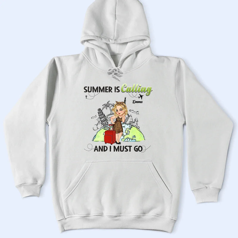 Travel Queen It's On My List - Personalized T Shirt