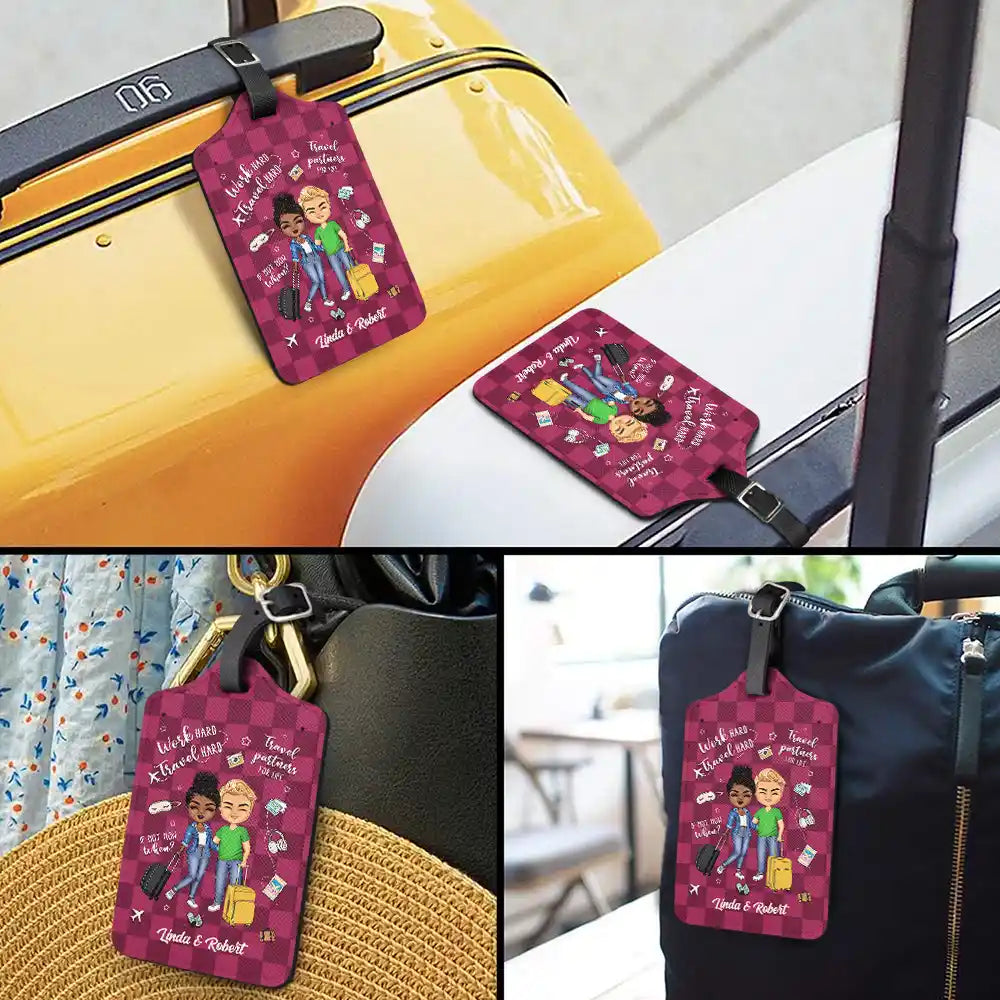 Travel Partners For Life - Personalized Luggage Tag