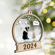 They Still Talk About You Memorial - Personalized 2-Layered Mix Ornament