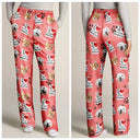 Pet Lovers - Custom Photo I Love My Dogs - Personalized Pajama Pants