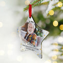 Continue Shopping,Christmas,Memorial,Custom Photo,Sad - Custom Photo Memorial The Brightest Star In The Sky - Personalized Custom Shaped Mirror Ornament