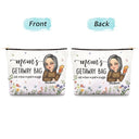Gift For Grandma,Grandma's Hobby,Gift For Mother,Mom's Hobby,Travel - Mom's Grandma's Travel Bag - Personalized Cosmetic Bag