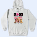 Dog Lovers - Dogs Are My Love Language 3D Effect - Personalized T Shirt