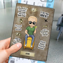 Work Hard Travel Harder - Birthday Gift For Him, Her, Traveling, Vacation Lovers - Personalized Custom Passport Cover, Passport Holder
