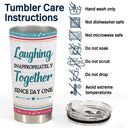 Best Team Work Made Us Colleagues - Gift For Co-workers And Best Friends - Personalized Custom Tumbler