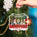 Congrats On Being My Bestie Cartoon - Christmas Gift For Women - Personalized Custom Shaped Acrylic Ornament