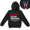 Independence Day,Gift For Men,Gift For Yourself,Devoted,Custom Text - American Need Prayer Tap My Shoulder Christian Man Custom Name - Personalized T Shirt