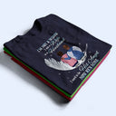 I'm Used To Be His Angel - Gift For Widow, Widower - Personalized Custom T Shirt