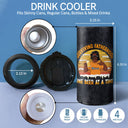 Surviving Fatherhood One Beer From The Reasons You Drink - Birthday, Loving Gift For Dad, Father, Grandpa, Grandfather - Personalized Custom 4 In 1 Can Cooler Tumbler