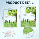 They Still Talk About You Grass - Memorial Gift For Pet Lovers - Personalized Vertical Rectangle Acrylic Plaque
