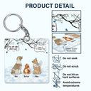 We Still Talk About You - Memorial Gift For Pet Lovers - Personalized Acrylic Keychain